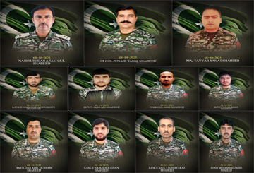 شہدائے پاک فوج - اورکزئی - خبیر پختونخوا
